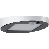 Paulmann 94247 Ryse Solcells-utomhusväggbelysning med rörelsedetektor EEK: A (A - G) 1.2 W Varmvit Vit