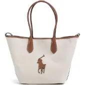Ralph Lauren Shoppingväska 'HERITAGE' beige / brun
