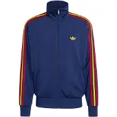 Adidas Originals Sweatjacka 'Firebird' mörkblå / honung / knallröd