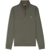 HUGO BOSS för män. 50468926 Sweatshirt Fleece Bomull grön (L), Casual