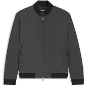 BOSS Slim-fit jacket in wrinkle-resistant fabric