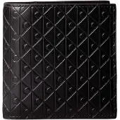 Calvin Klein Embossed Emblem Trifold Wallet