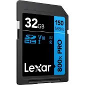 Lexar High-performance 800xpro Sdhc Uhs-i Clase 10 32 Gb Minneskort