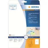 Herma Transparenta folieetiketter A4 | 210 x 297mm | 4375 | matt | 25st