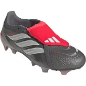Adidas Predator Pro Fold-over Tongue Fg Finishers Steel - Silver/vit/lucid Red - Gräs (Fg), storlek 44