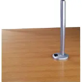 Lindy Desk Clamp Pole Monitor bordsfäste 1 Skärm(ar) Silver Fast