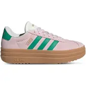 Adidas Låg sneaker 'VL Court Bold' smaragd / rosa