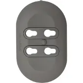 Simplehuman Dispenser med väggfäste, 1 st, borstat rostfritt stål