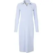 Calvin Klein Woven Monologo Rib Midi Dress