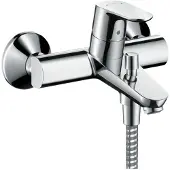 Hansgrohe HG Focus E2 kar.brus arm. krokig - FOCUS E2 t/kar/br HG nr 31940