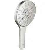 GROHE Rainshower SmartActive 130, Handhållet duschmunstycke, Stål, Vägg, 9,5 l/min, 13 cm