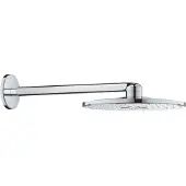 GROHE RSH Hovedbruser,rund - t. indbygning 310mm huvud i grå, 400.Husk 736145004 26475000