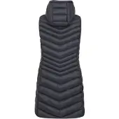 Mountain Warehouse Dam/Dotter Florence Vadderad Lång Gilet (Svart)