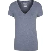 Mountain Warehouse T-shirt Vitality V Neck för dam och dam (Marin)