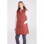 Mountain Warehouse Dam/Lady Florence Vadderad Lång Gilet (Rost)