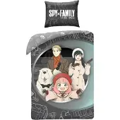 Halantex SP. z.o.o. Spy X Family påslakan 140 x 200 cm - 100% bomull