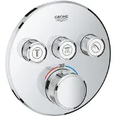 GROHE Grohtherm SmartControl termostat för infällning med 3 ventiler