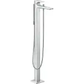 Hansgrohe Batt. Metropol badkars-/duschpelare t/golv krom
