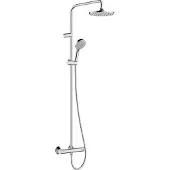 Hansgrohe Vernis Blend duschrör 200 1jet EcoSmart med termostat krom