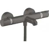 Hansgrohe Ecostat Comfort termostat för badkar/dusch, borstad svart krom
