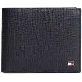 Tommy Hilfiger Hilfiger Flag Leather Card And Coin Bifold Wallet