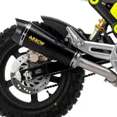 Arrow X-kone Dark Honda Msx 125 Grom ´21-22 Icke-godkänd Ljuddämpare