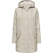 ONLY Parkas ONLSALLY RAINCOAT kvinnor - Beige - EU S