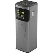 Hama High Power Powerbank 24000 mAh Power Delivery 3.0 Li-Ion USB-C, USB-A Grå Statusindikering