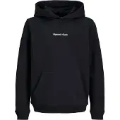 Jack & jones Junior Sweatshirt 'JORNorrebro' svart / vit