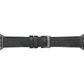 dbramante1928 Copenhagen - KlocKräm för smart klocka - rymdgrå/svart - för Apple Watch Hermès Series 9, SE 3, Series 10, Series 11, Series 9, Ultra 2, Ultra 3