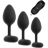 ANOS - RC Butt Plug Set With Vibration