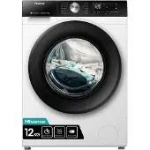 Hisense WF3S1243BW3, Frontmatning, 12 kg, B, 72 dB, 1400 rpm, A