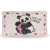 Nici Kärleksfull Panda Kudde 43x25 Cm