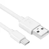 Goobay USB-C-kabel 0.5m - USB-C/USB-A - Vit
