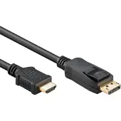 Goobay Adapterkabel för DisplayPort till HDMI,