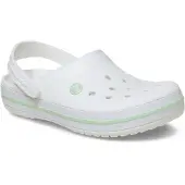 Crocs Unisex Crocband Clog White/serene Green