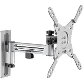Goobay Caravan FULLMOTION TV wall mount (M), silver