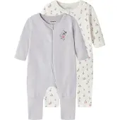 Name it Flower Pyjamas Med Långa ärmar 2 Enheter