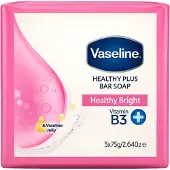 Vaseline Healthy Plus Vitamin B3 Bar Soap 75 g - 3 Pcs
