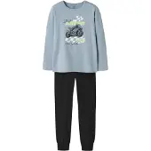 Name it Pyjamas duvblå / ljusgrön / svart / vit