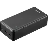 Sandberg SAVER - Powerbank - 27000 mAh - 99,9 Wh - 22,5 watt - 3 A - PD - 2 utgångskontakter (USB-C, USB)