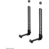 NeoMounts AWL29-650BL1 Soundbar-fäste Väggavstånd (max.): 21.5 cm Svart 1 st
