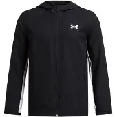Under Armour Rival Woven Jacket Junior, svart