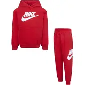Nike Sweatset - Universitetsröd m. Vit - - 5 år (110) - Sweatset