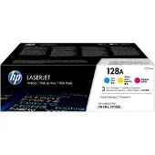 HP 128A CF371AM Toner Kombi-pack Cyan, Magenta, Gul 1300 sidor Original Tonerkassett