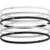 Under Armour Hårband - 6-pack - Svart/Grå/Vit - - One Size - Håraccessoarer
