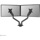 NeoMounts DS70S-950BL2 - Monteringssats (2 monteringsarmar) - fullständig rörelse - för 2 monitorer - aluminium - svart - skärmstorlek: 17-35 - disk-monteringsbar