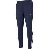Puma Träningsbyxor teamLIGA - Navy/White, storlek XX-Large