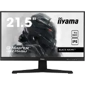 Iiyama G-Master Black Hawk G2245HSU-B2 Spelskärm EEK E (A - G) 54.6 cm (21.5 tum) 1920 x 1080 pixel 16:9 1 ms HDMI, DisplayPort, Hörlurar (3.5 mm), USB IPS LCD