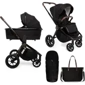 Muuto Muuvo universell barnvagn Quick SE2 2in1 Sunset svart, MQ.SE2.0-W2W1-SUNSET BLAC